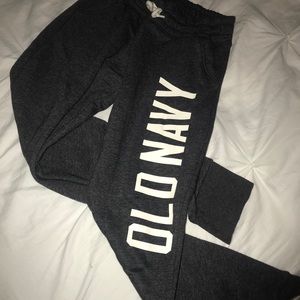 Dark grey sweatpants